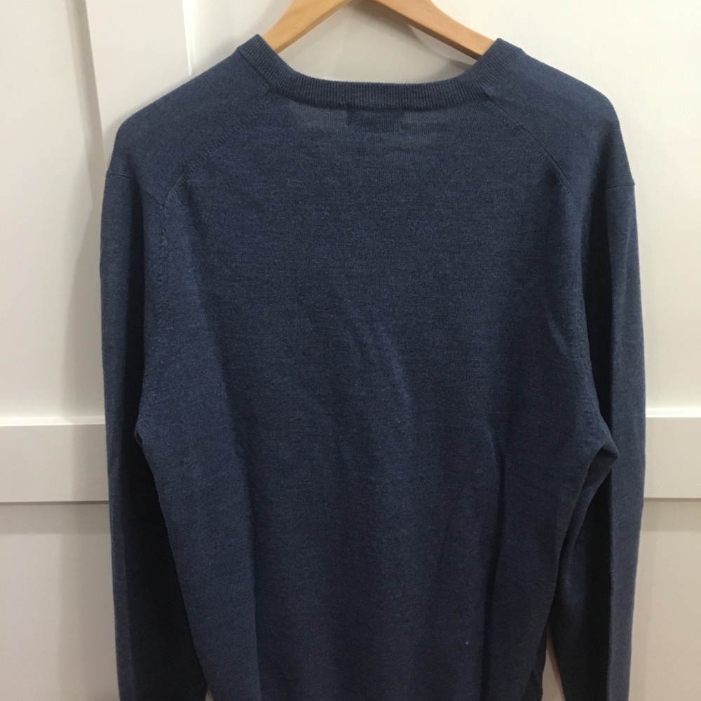 Brand NWT- Brooks Brothers 100% Merino Wool Sweatr - Picture 2 of 4